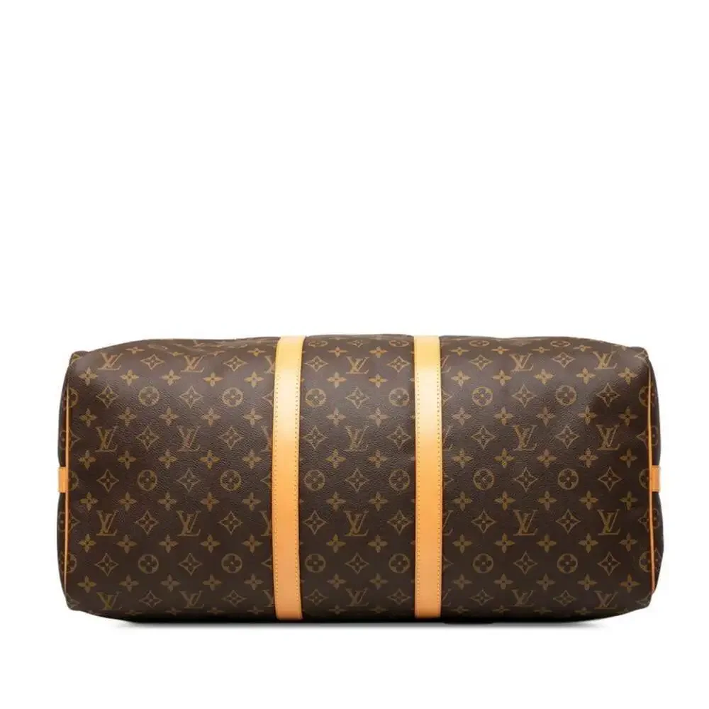 LOUIS VUITTON Brown Monogram Leather Shoulder Bag